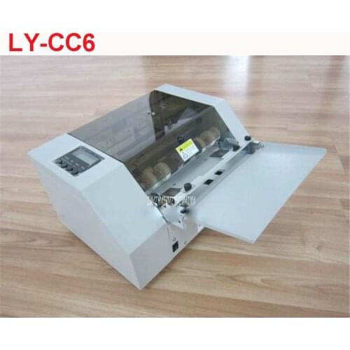 LY-CC6 Automatic Business A4 Paper Trimmer Machine Name Cutter, Cutting Machine 220V 30W Cutter card specifications 89 * 54mm