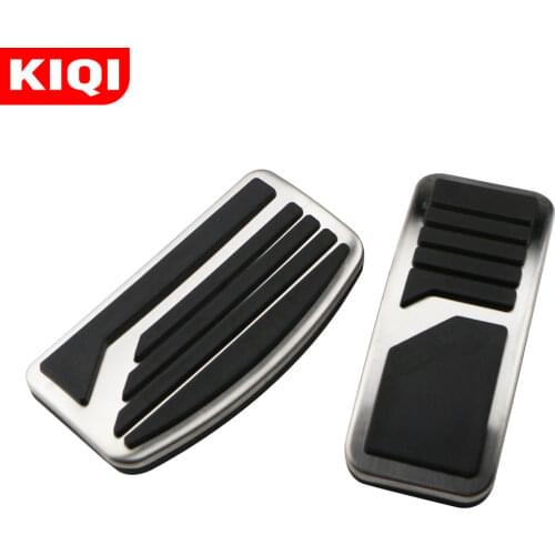 KIQI AT MT Car Pedal Pad Pedals Protection Cover Fit for Mitsubishi ASX Outlander Lancer EX Eclipse Cross Pajero Accessories GE