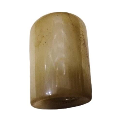 Chinese Old Jades Carving Natural Jade Carved Thumb Large Ring
