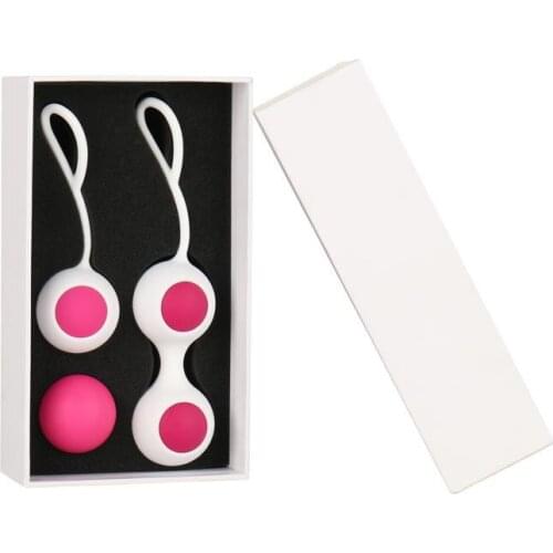Top food grade medical silicone Safe Smart Kegel Ball Ben Wa Ball Vagina Tighten Exercise Machine Vaginal Geisha