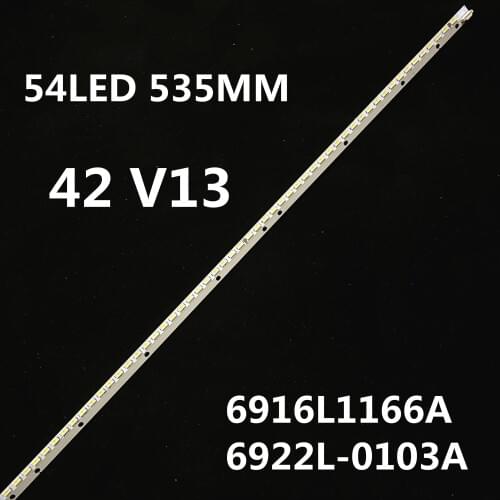 New 54LED 535MM LED strip for 42" V13 Edge REV0.8 6922L-0051A 6920L-0001C 6916L1269A KDL-42R500A LED42K560X3D LC420EUN(SF)(F1)