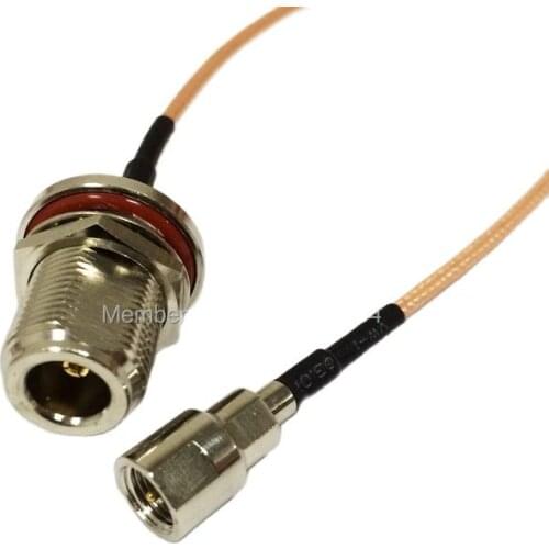 New Modem Coaxial Cable N Female Jack Connector To FME Male Plug Connector RG316 Cable Pigtail 15CM 6" Adapter