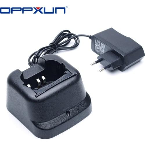 OPPXUN 110V-240V BC-137 Ni Charger for ICOM IC-A6 IC-A24 IC-V8 IC-V82 IC-U82 IC-F3GT IC-F4GT IC-F30GT IC-F40GT
