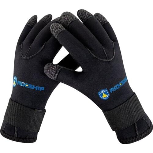 3MM diving snorkeling gloves snorkeling gloves anti-cut anti-stab anti-scratch wear-resistant winter swimming gloves