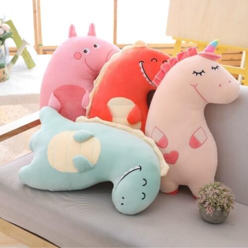 Creative software Unicorn pillows pillows, cute pigs, pigs, dolls, stuffed toys, childrens birthday gifts