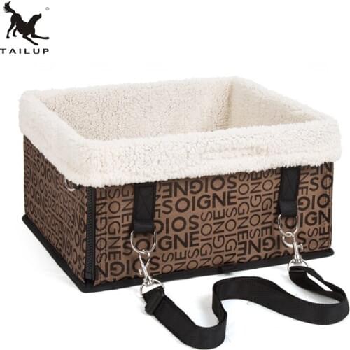 TAILUP 2018 Autumn Newest Pet Car Seat Carrier Backpack For Small Dogs Lining Removable Fit For Pet Within 5KG