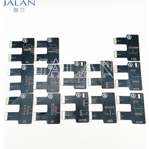DL200 Testing Flex Cable For 12mini 12 Pro MAX 11 X Xs XR 6s 7 8 6 6p 7p 8p 6sp True Tone Light Sensor LCD Tester Use