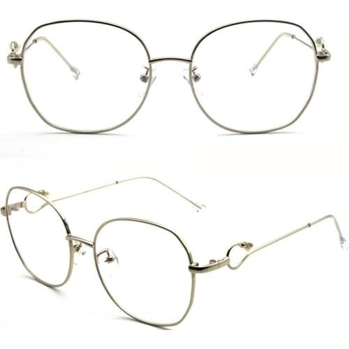 Women Vintage Elegant Pearl Ultralight Full-Rim Frame Custom Made Myopia Glasses -1 to -6 and Reading Glasses +1 to +4