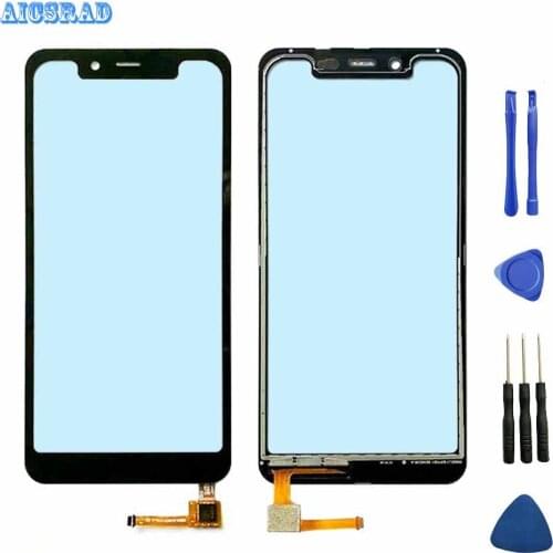AICSRAD 5.85 inches Touchscreen Panel For homtom Zoji Z33 Touch Screen Digitizer Phone Panel Repair Part Z 33 +tools + Tape