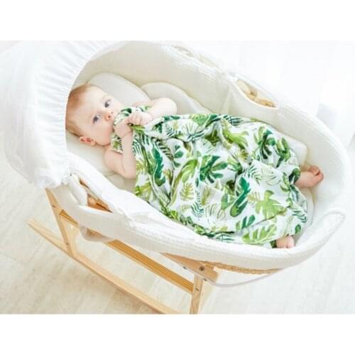 Baby Blanket Muslin Swaddle Wraps Cotton Bamboo Baby Blankets Newborn Bamboo Muslin Blankets 120x120cm Character Kid
