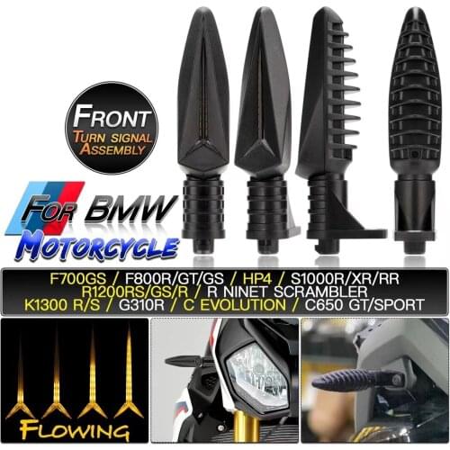 For BMW G310R/GS R1200GS R1250 adventure R1200R S1000R S1000RR F800GS/R K1300S blinker Turn Signals Motorcycles LED Indicators