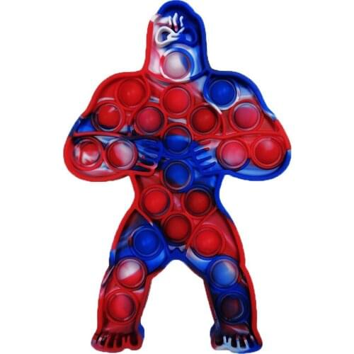 Hot Fidget Toys Simple Dimple Squeeze Pinch Toys Silicone Rodent Pioneer Anti-Stress Toys For Children Adults