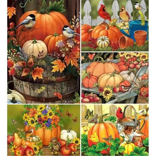 5D Diamond Painting Bird Cross Stitch Kit Full Drill Embroidery Mosaic Art Picture of Rhinestones Halloween Gift New Arrival