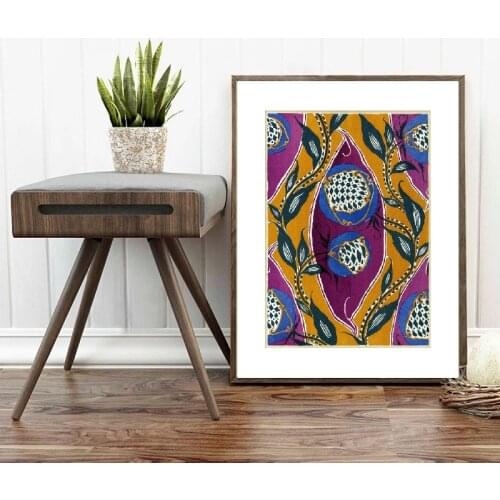 Oriental Inspired Print Seguy Samarkande Wall Art Canvas Painting Orient Asia Design Poster Wall Picture for Home Decor