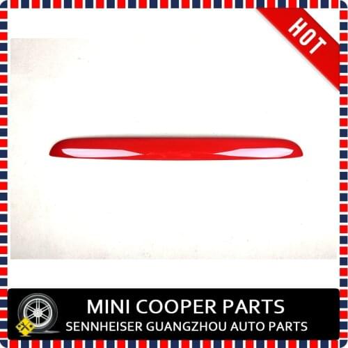 Brand New ABS Material UV Protected Mini Ray Style Red Color Tail Gate Boot Handle Cover For mini cooper R58 R59 (1 Pcs/Set)