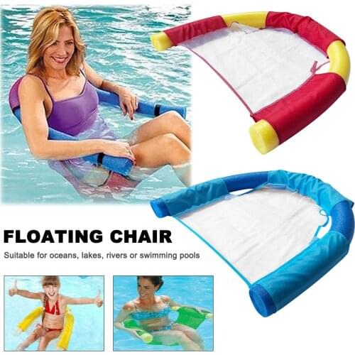 Floating Pool Water Hammock Float Lounger Floating Toys Inflatable Pool Float Swimming Pool Chair Swim Ring Bed Net Cover 2021