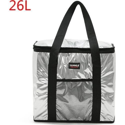 Bao wen dai Outdoor Picnic Hand-Held Their Lunch Bags Aluminum Cold Storage Insulation song can bao