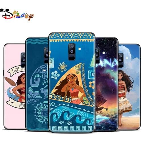 Silicone Black Cover Disney Moana For Samsung Galaxy A9S A9 A8S A8 A7 A750 A6S A6 A5 A3 Star Plus 2016 2017 2018 Soft Phone Case