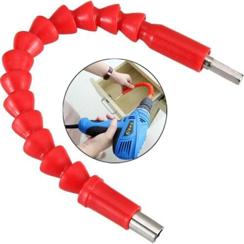 Coupling Universal Shaft Drill Bit for Electric Screwdriver Woodworking Tool Cordless Drill Strong Flexible Extension Rod NmlrPm