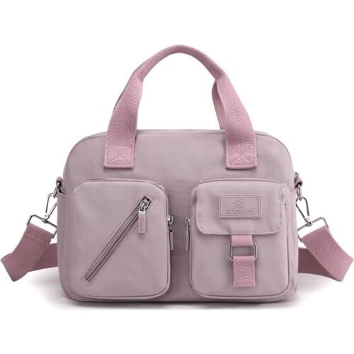 New Fashion Messenger Bag Womens Shoulder Bag Nylon Handbag Large Capacity Fashion Womens Single Shoulder Bag Tote