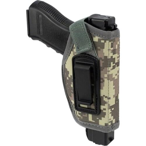 Tactical Nylon Holster Concealed Gun Carry Airsoft Shooting Gun Holster Belt Waist Pouch Fit Most Of Pistols Hunting Accessories