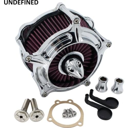 Air Filter Motorcycle Black CNC Turbine Air Cleaner Intake System Kits For Harley Sportster XL883 1200 Iron 883 47 72 1991-2020