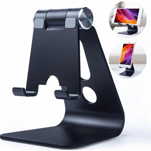 Universal Tablet Desktop Stand For iPad Metal Rotation Tablet Holder For Samsung Xiaomi Huawei Phone Tablet