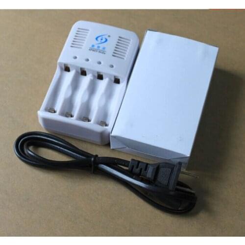1.2V NiMH 1.6V NiZn AA AAA battery universal intelligent charger Battery Charger with LED converter lamp