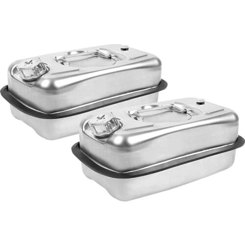 304 Stainless Steel Oil Barrel Gasoline Can 3 Liters 5 Liters Diesel Kettle Motorcycle Special Oil Bucket Mini Spare Fuel Tank