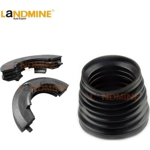 Free Shipping Front Rubber Dust Cover Boot With Fixing glue Fit Mercedes W211 Air Suspension Strut Repair Kits 211 320 6013