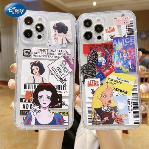 Cartoons Q Version Princess Phone Case For Iphone 12 Pro Max 11 Pro Xs Max 8 7 Se 2021 Xr Painted Phone Case zz0621