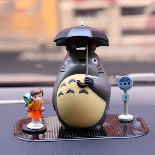 Totoro figure Family toy ghibli figure Miyazaki Hayao anime Figurines Toys Set Ornament Desk Garden Dolls for kids toys Gifts