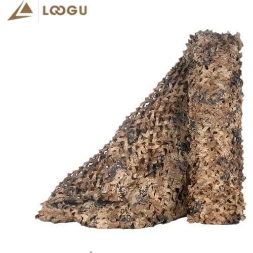 LOOGU 1.5x2M Camo Netting Fabric only Sand Camouflage Nets Desert Digital Camo Network for Car Cover Hiding Mesh Hunting Terrace