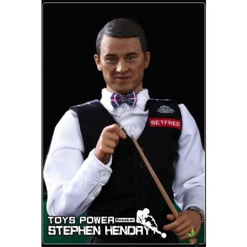 1/6 CT008 Snooker Emperor Stephen Hendy Including Billiard Tables and Accessories 12" Collectible Action Figure