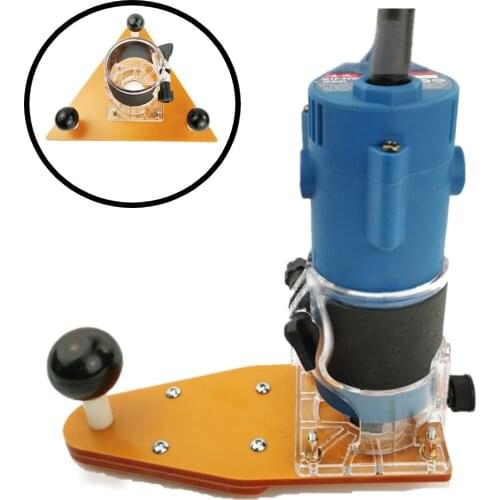 Circle Cutting Jig For Wood Routers Electric Hand Trimmer Milling Circle Trimming Machine Balance Board With 26/60cm Track