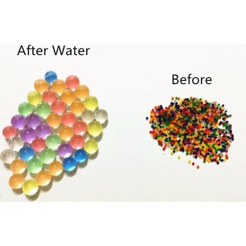 Pearl Shaped Crystal Soil Water Beads Mud Grow