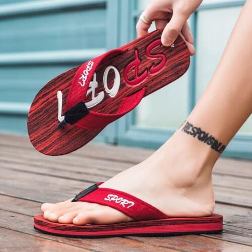 Summer Men Beach Flip Flops Casual Tong Slippers Plus Size 48 49 Flat Lightweight Outdoor Shoes Chanclas Hombre New Fashion 2021