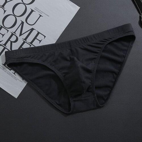 Men Underwear Cotton Qucik-Dry Sexy Men Briefs Breathable Mens Slip Cueca Male Panties U Pouch Underpants Briefs