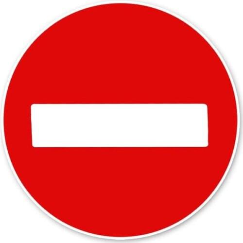 Creative Attention To Traffic Safety Signs Car Stickers Pvc Personality Colorful Auto Accessories Waterproof Decals 13cm*13cm