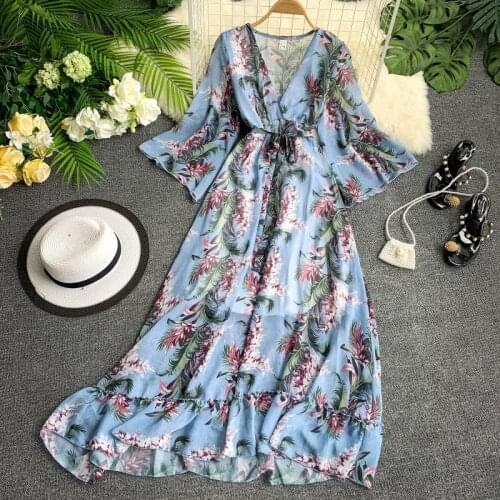 OKXGNZ Summer Chiffon Dresses