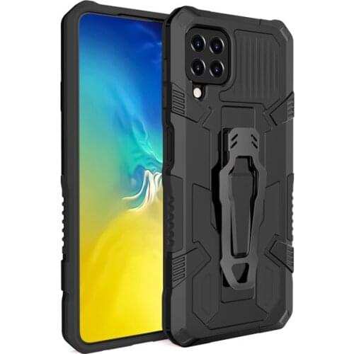 Shockproof Armor Case For Samsung Galaxy A22 4G Fundas Belt Clip Holster Cover For Samsung A22 4G Phone Case SM-A225F/DS Coque