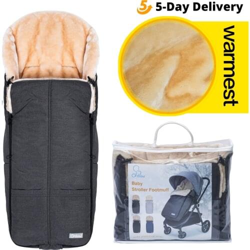 Orzbow Luxury Baby Stroller Sleeping Bags Warm Children Stroller Footmuff Bunting Bags kids Newbron Cocoon Envelope Waterproof