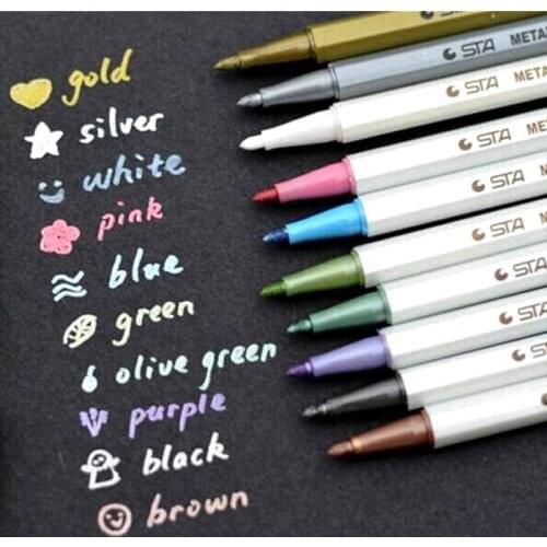 DIY Cute Kawaii Water Chalk Pen Watercolor Gel Pen for Black Board Photo album Home Decoration Scrapbooking Free shipping
