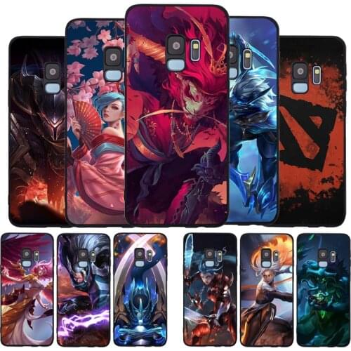 Shadow Fiend Dota 2 Black TPU Silicone Soft Phone Case For Samsung Galaxy S20 S10 S9 S8 Plus Lite NOTE 10 9 8 S7 EDGE