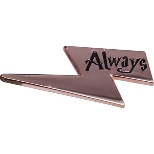 Snape Always Lighting Brooch and Enamel Pin Forever Magic School Collection Gifts