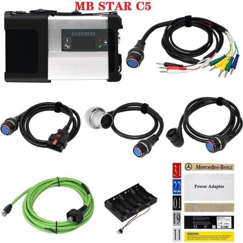 High Quality Full Chip V2021.06 software HDD MB STAR C4 MB SD Connect Compact 4 Diagnostic Tool with WIFI Function