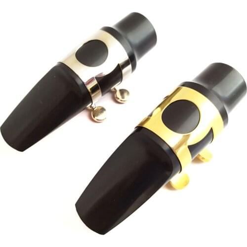 Saxophone mouthpiece alto saxofone mouthpiece sax alto flute head clip protection cap 1set