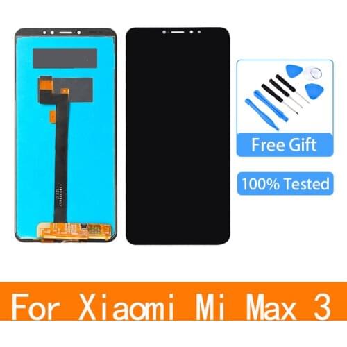 6.9" Lcd For Xiaomi Max 3 Mi Max 3 LCD Display Mi Max3 LCD Display Touch Screen Panel Digitizer Assembly For Xiaomi Max 3
