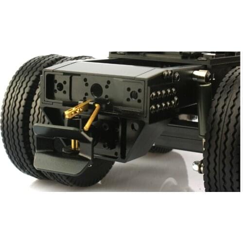 1/14 scale RC Metal Heavy Engineering tail and boom for Tamiya Tractor Truck Trailer 8x8 6x6 6WD