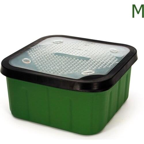 1pcs Fishing Maggot Bait Lure Boxes Lids Live Baits Storage Box Case Bloodworms Lures Iscas Container Pesca 170x170x45/65/85mm